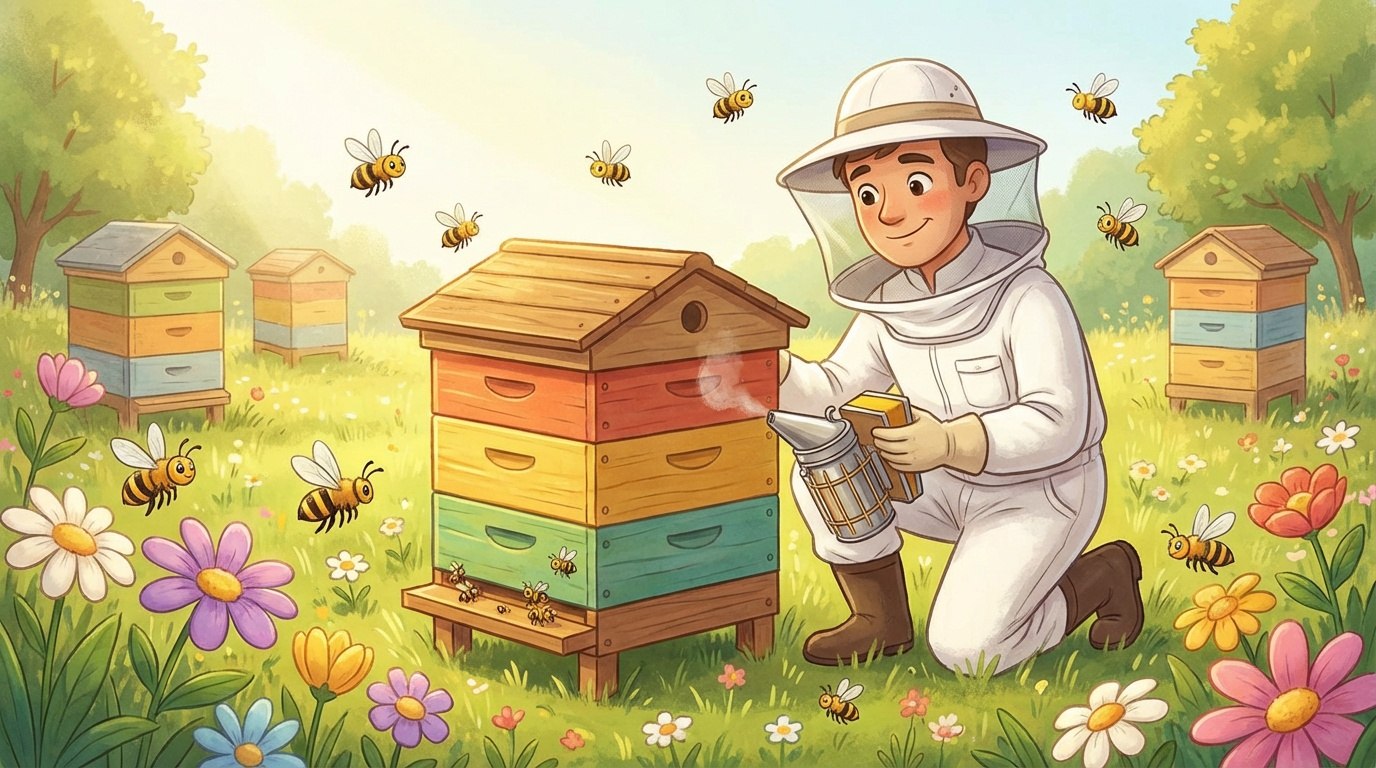 jak dělají včelky med